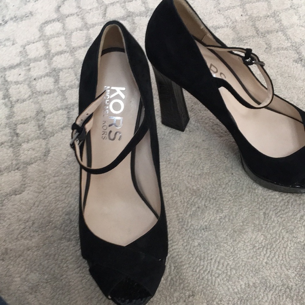 Black KORS Michael Kors heels - Picture 3 of 4